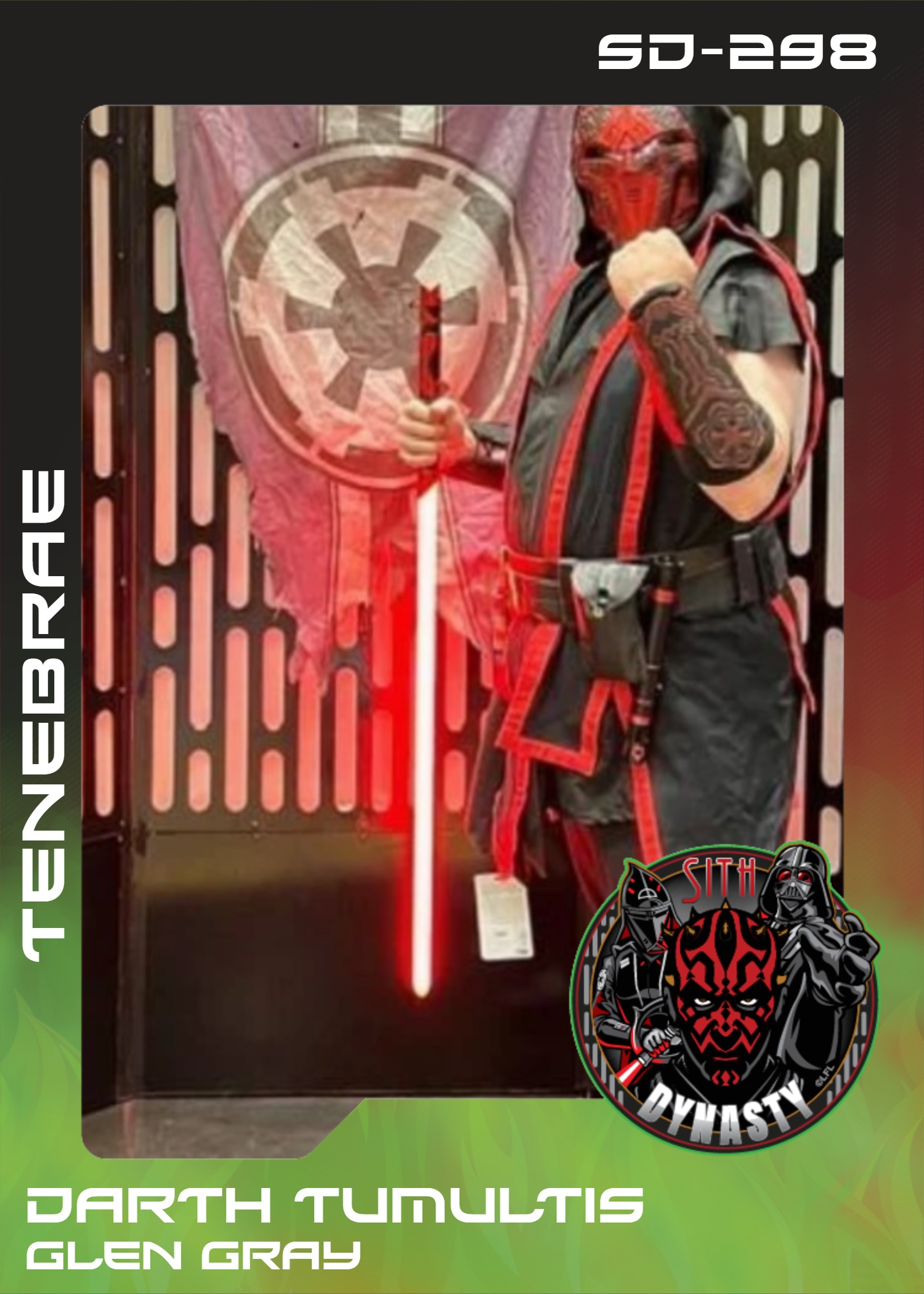 High Dark Lord Sith Vanguard - SD-298 Glen Gray